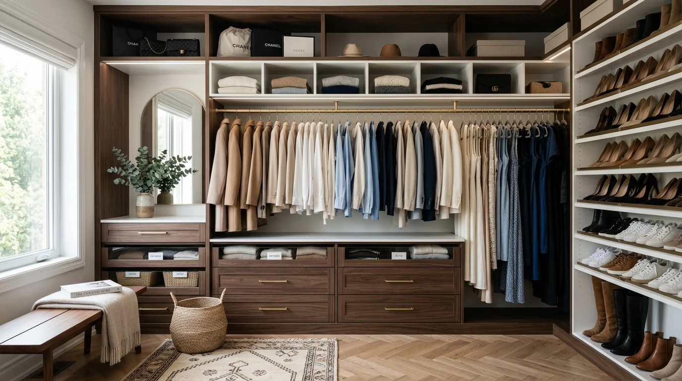 Closet Organization Ideas for Neater Daily Storage